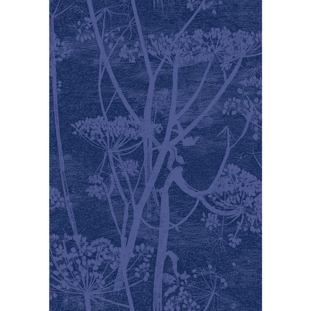 Cow Parsley Hyacinth & Ink by Cole & Son Fabric Cole & Son Fabric Cow Parsley Hyacinth & InkFabric COLE & SON CONTEMPORARY FABRICS COTTON - 66%;VISCOSE - 31%;POLYESTER - 3% Italy </p><p>Repeat: H: 17.33, V: 25.4 52 - Fabric Carolina -