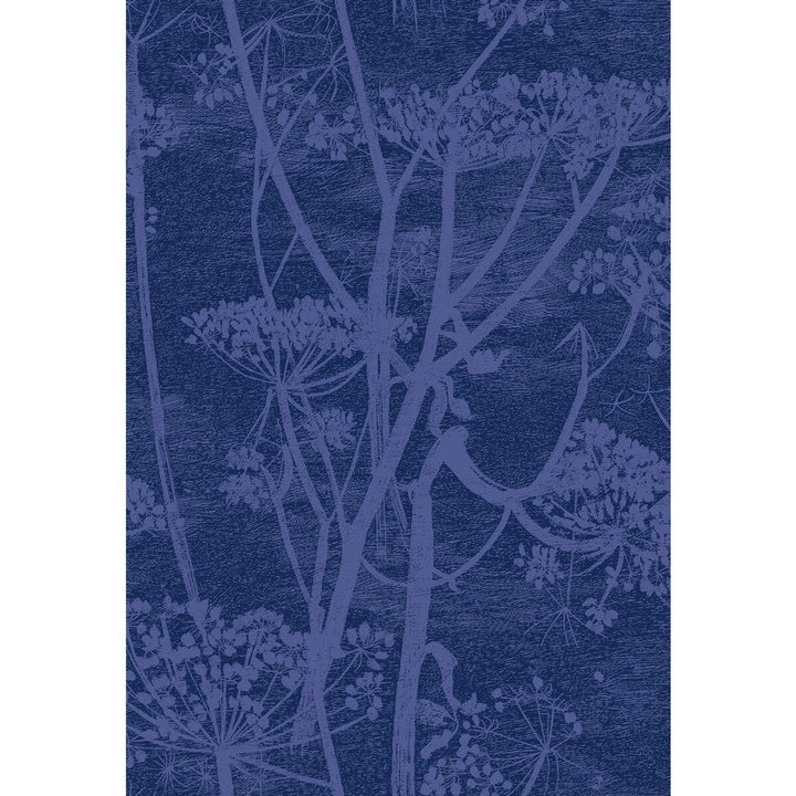 Cow Parsley Hyacinth & Ink by Cole & Son Fabric Cole & Son Fabric Cow Parsley Hyacinth & InkFabric COLE & SON CONTEMPORARY FABRICS COTTON - 66%;VISCOSE - 31%;POLYESTER - 3% Italy </p><p>Repeat: H: 17.33, V: 25.4 52 - Fabric Carolina -