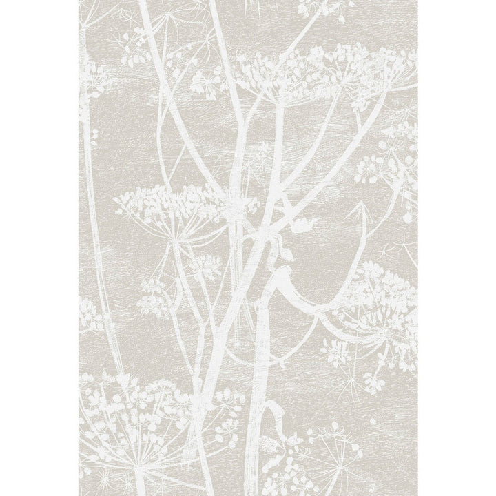 Cow Parsley Wht Taupe by Cole & Son Fabric Cole & Son Fabric Cow Parsley Wht TaupeFabric COLE & SON CONTEMPORARY FABRICS LINEN - 100% Italy </p><p>Repeat: H: 18.5, V: 28 55.5 - Fabric Carolina -