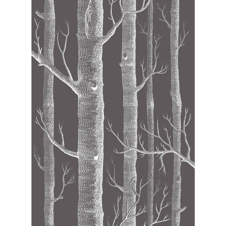 Woods Wht Char by Cole & Son Fabric COLE & SON CONTEMPORARY FABRICS LINEN - 61%;COTTON - 29%;NYLON - 10% Italy HEAVY Horizontal: 26.75 and Vertical: 37.4 53.5 - Fabric Carolina -