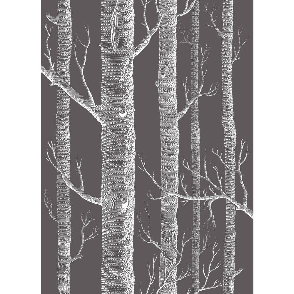 Woods Wht Char by Cole & Son Fabric COLE & SON CONTEMPORARY FABRICS LINEN - 61%;COTTON - 29%;NYLON - 10% Italy HEAVY Horizontal: 26.75 and Vertical: 37.4 53.5 - Fabric Carolina -