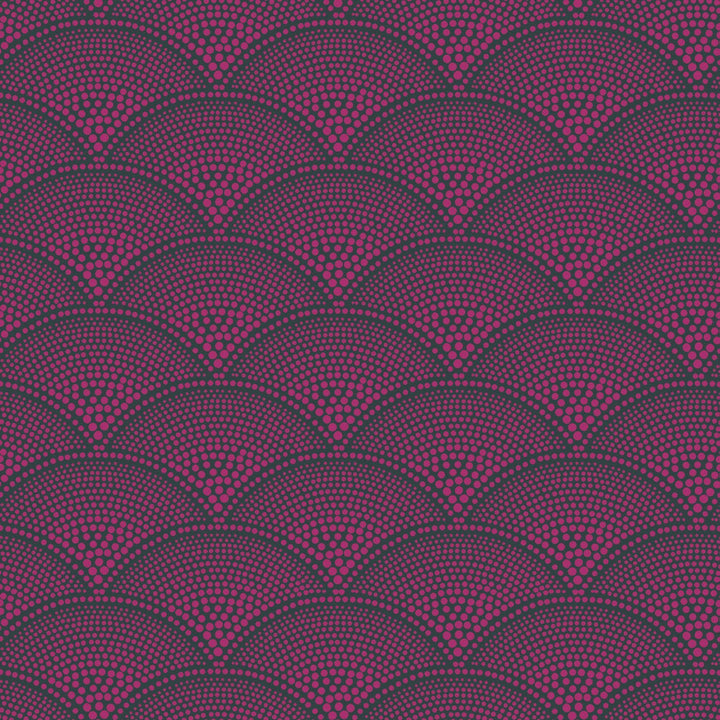 Feather Fan Magnt Char by Cole & Son Fabric COLE & SON CONTEMPORARY FABRICS VISCOSE - 77%;POLYESTER - 23% Italy HEAVY Horizontal: 7 and Vertical: 4 55.7 - Fabric Carolina -