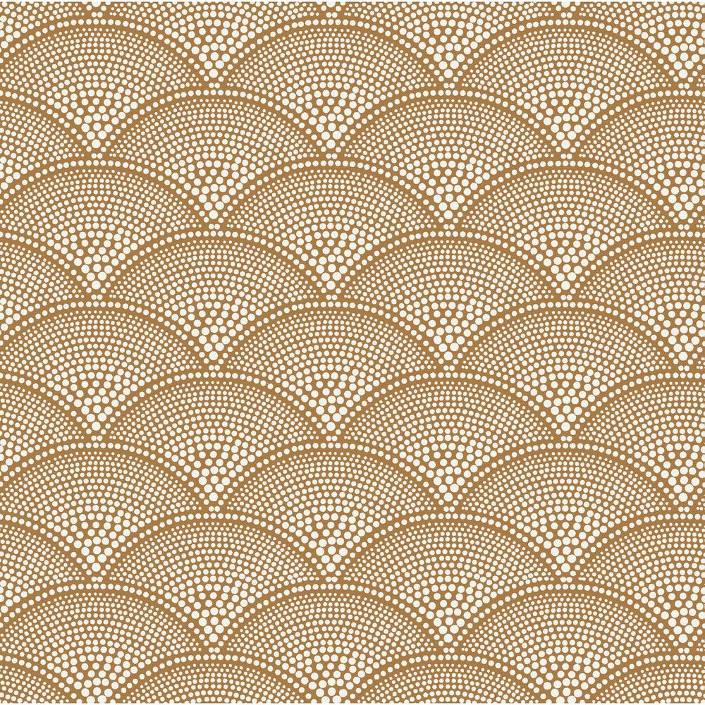Feather Fan Crm Gingr by Cole & Son Fabric COLE & SON CONTEMPORARY FABRICS VISCOSE - 77%;POLYESTER - 23% Italy HEAVY Horizontal: 7 and Vertical: 4 55.7 - Fabric Carolina -