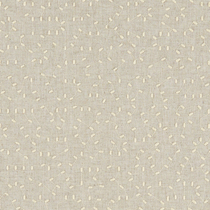 Bibury Linen by Clarke And Clarke Fabric CLARKE & CLARKE AVEBURY - India - Horizontal: 12.6 and Vertical: 12.2 54 - Fabric Carolina -