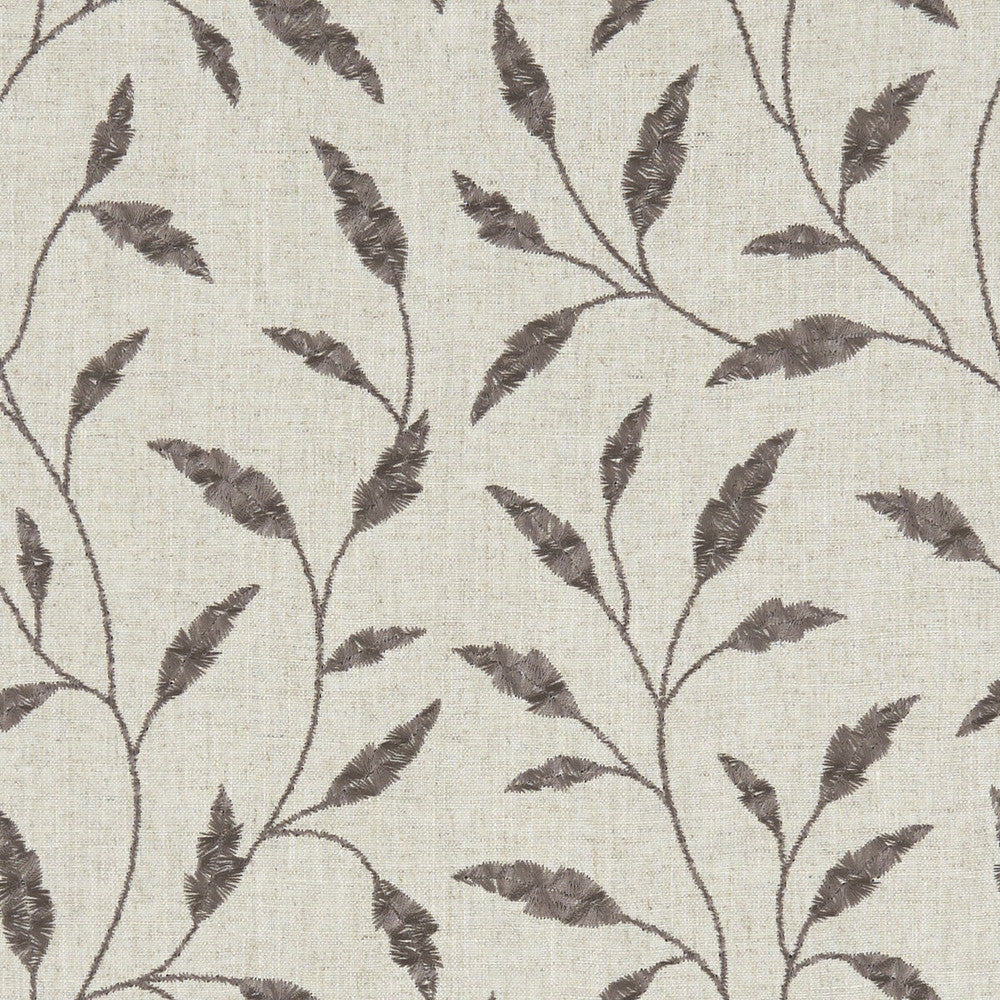 Fairford Charcoal by Clarke And Clarke Fabric CLARKE & CLARKE AVEBURY - India - Horizontal: 12.6 and Vertical: 12.4 54 - Fabric Carolina -
