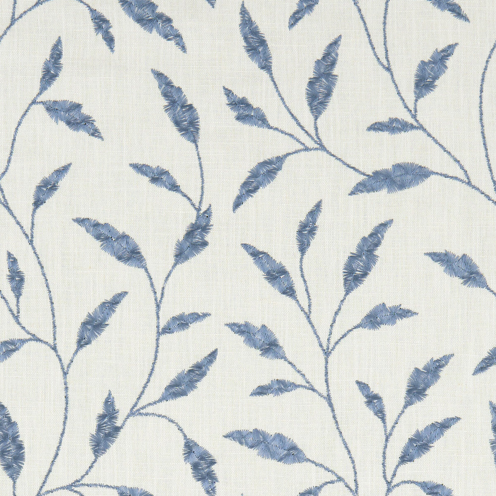 Fairford Denim by Clarke And Clarke Designer Fabric CLARKE & CLARKE AVEBURY India Horizontal: 12.6 and Vertical: 12.4 54 - Swanky Fabrics -