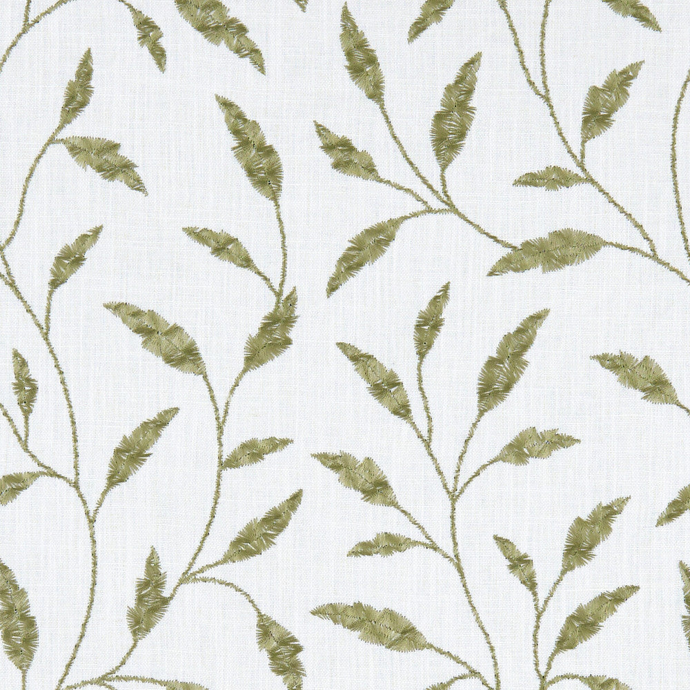 Fairford Olive by Clarke And Clarke Designer Fabric CLARKE & CLARKE AVEBURY India Horizontal: 12.6 and Vertical: 12.4 54 - Swanky Fabrics -