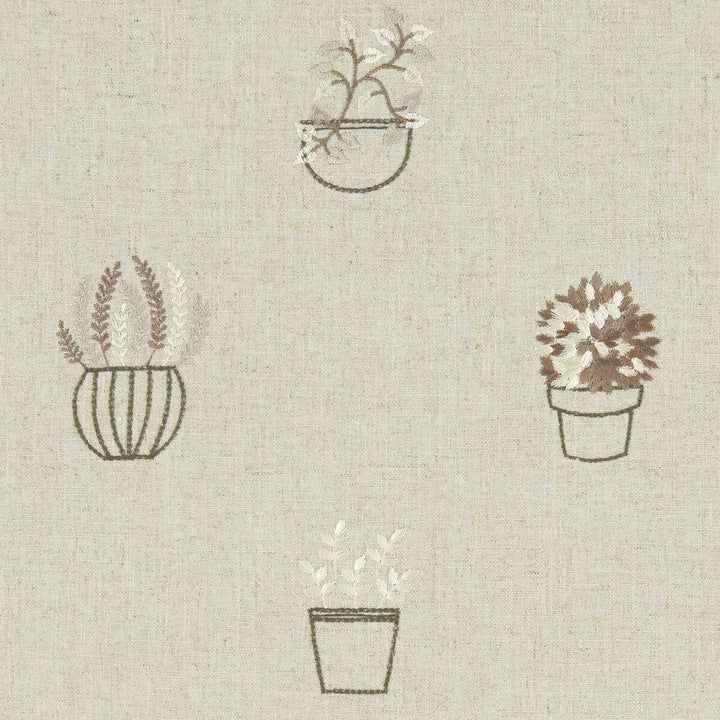 Hidcote Natural by Clarke And Clarke Designer Fabric CLARKE & CLARKE AVEBURY India Horizontal: 16.54 and Vertical: 18.5 54 - Swanky Fabrics -