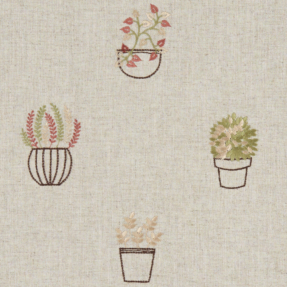 Hidcote Spice by Clarke And Clarke Designer Fabric CLARKE & CLARKE AVEBURY India Horizontal: 16.54 and Vertical: 18.5 54 - Swanky Fabrics -