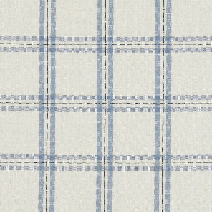 Kelmscott Denim by Clarke And Clarke Fabric CLARKE & CLARKE AVEBURY VISCOSE - 75%;LINEN - 25% India HEAVY Horizontal: 3.43 and Vertical: 3.43 54 - Fabric Carolina -