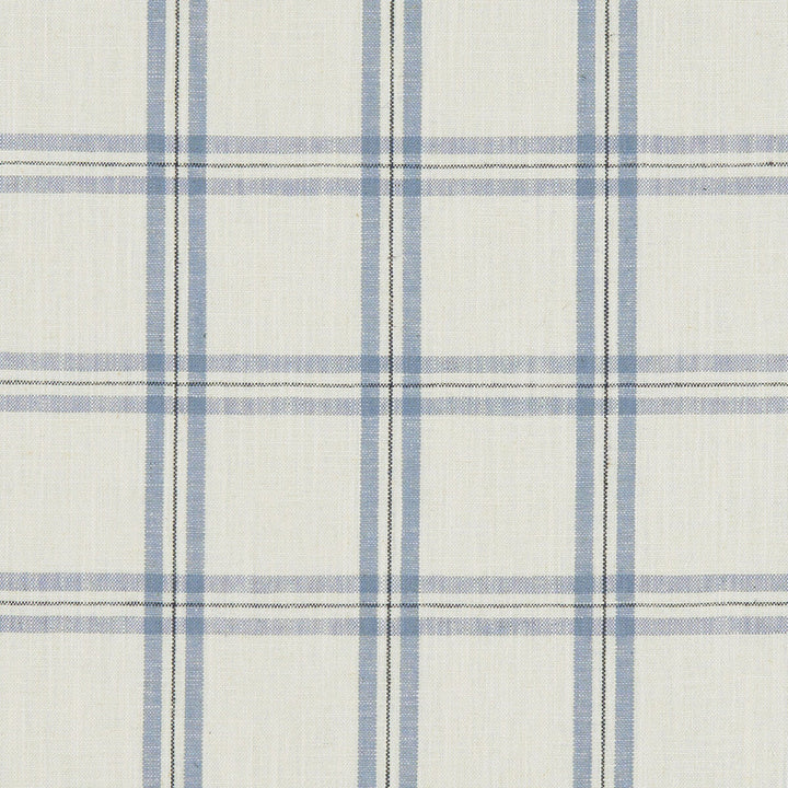 Kelmscott Denim by Clarke And Clarke Designer Fabric CLARKE & CLARKE AVEBURY VISCOSE - 75%;LINEN - 25% India HEAVY Horizontal: 3.43 and Vertical: 3.43 54 - Swanky Fabrics -