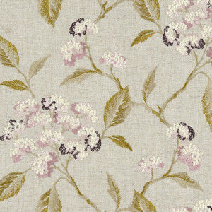Summerby Damson by Clarke And Clarke Fabric