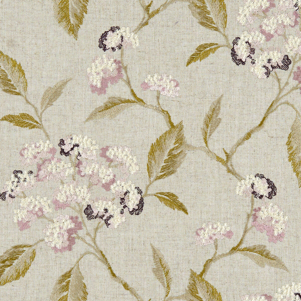 Summerby Damson by Clarke And Clarke Fabric CLARKE & CLARKE AVEBURY VISCOSE - 75%;LINEN - 25% India Horizontal: 16.54 and Vertical: 12.4 54 - Fabric Carolina -
