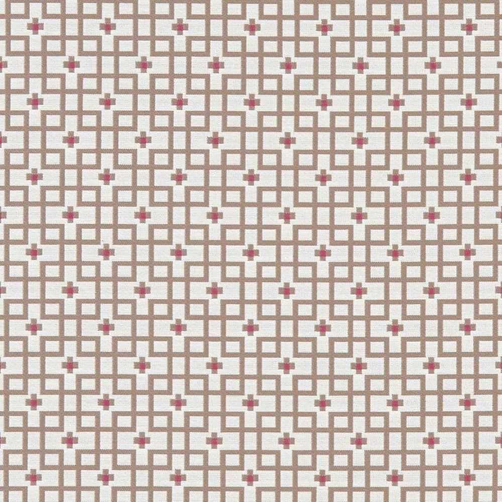 Axis Raspberry by Clarke And Clarke Fabric CLARKE & CLARKE EQUINOX COTTON - 61%;POLYESTER - 39% Turkey MEDIUM Horizontal: 2 and Vertical: 2 54 - Fabric Carolina -