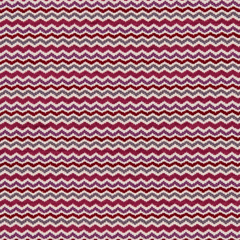 Comet Raspberry by Clarke And Clarke Fabric CLARKE & CLARKE EQUINOX POLYESTER - 62%;COTTON - 23%;LINEN - 11%;VISCOSE - 4% Turkey HEAVY Horizontal: 0 and Vertical: 1.2 54 - Fabric Carolina -