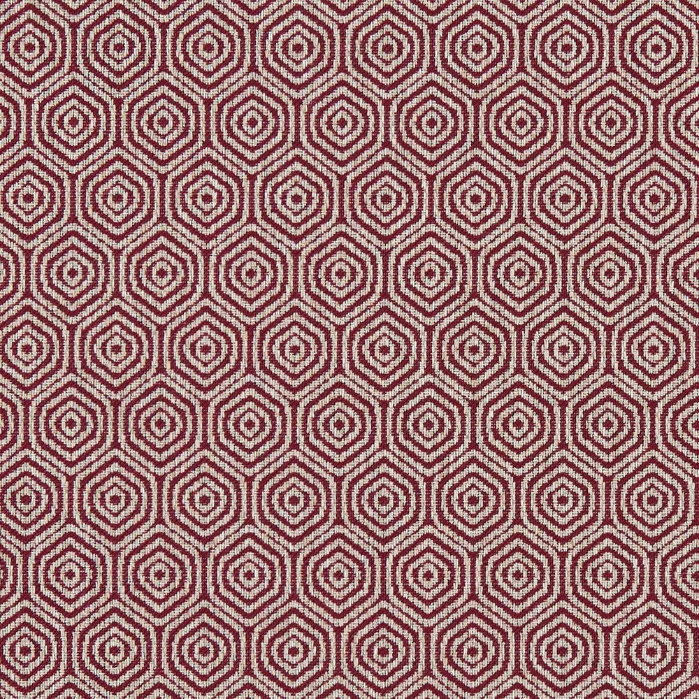 Lunar Ruby by Clarke And Clarke Fabric CLARKE & CLARKE EQUINOX COTTON - 62%;POLYESTER - 38% Turkey MEDIUM Horizontal: 1.57 and Vertical: 2.56 54 - Fabric Carolina -