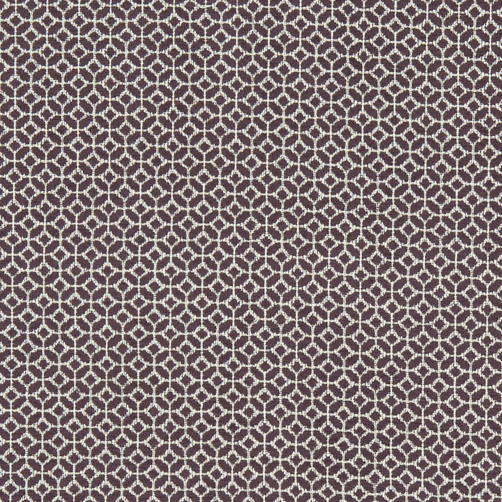 Orbit Damson by Clarke And Clarke Designer Fabric CLARKE & CLARKE EQUINOX COTTON - 60%;POLYESTER - 40% Turkey HEAVY Horizontal: 0.75 and Vertical: 0.75 54 - Swanky Fabrics -