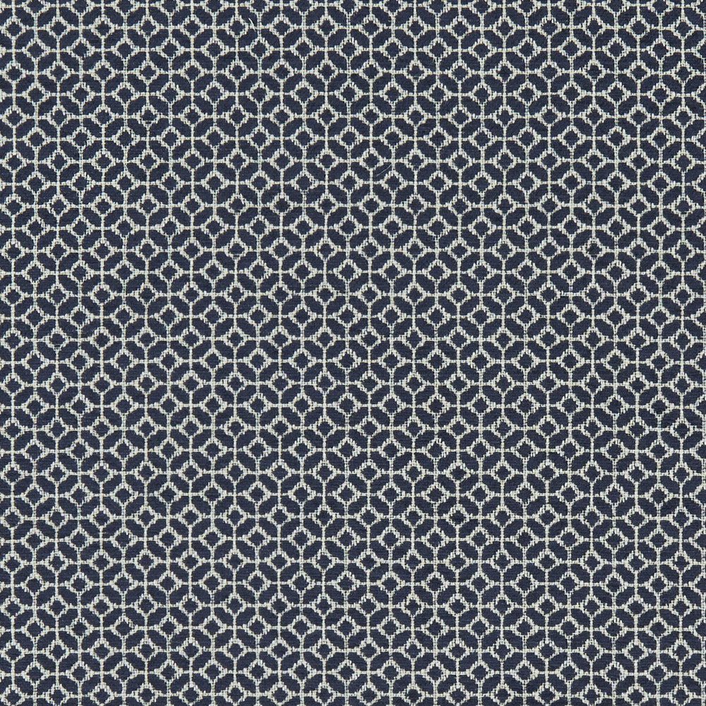 Orbit Midnight by Clarke And Clarke Designer Fabric CLARKE & CLARKE EQUINOX COTTON - 60%;POLYESTER - 40% Turkey HEAVY Horizontal: 0.75 and Vertical: 0.75 54 - Swanky Fabrics -