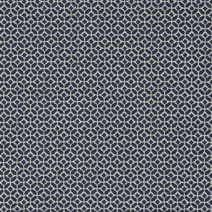 Orbit Midnight by Clarke And Clarke Designer Fabric CLARKE & CLARKE EQUINOX COTTON - 60%;POLYESTER - 40% Turkey HEAVY Horizontal: 0.75 and Vertical: 0.75 54 - Swanky Fabrics -