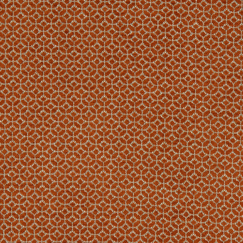 F1133 11 Orbit Spice by Clarke and Clarke Fabric CLARKE & CLARKE COTTON - 60%;POLYESTER - 40% Turkey HEAVY Horizontal: 0.79 and Vertical: 0.75 54  - Fabric Carolina -