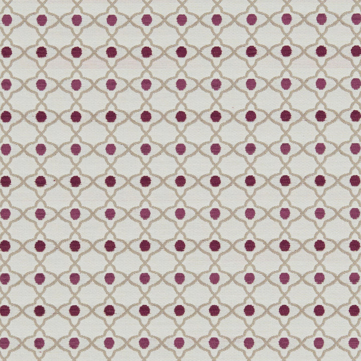 Venus Raspberry by Clarke And Clarke Fabric CLARKE & CLARKE EQUINOX POLYESTER - 100% Turkey MEDIUM Horizontal: 1.1 and Vertical: 2 54 - Fabric Carolina -