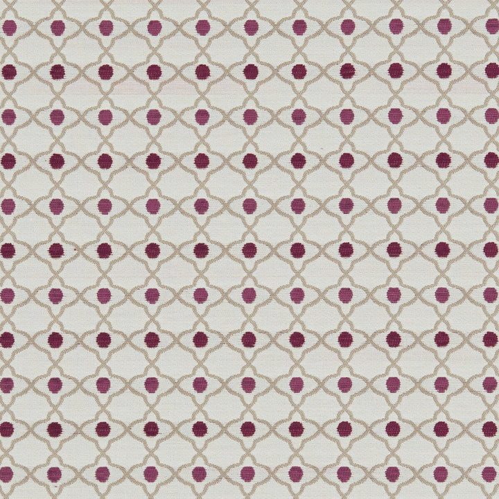 Venus Raspberry by Clarke And Clarke Designer Fabric CLARKE & CLARKE EQUINOX POLYESTER - 100% Turkey MEDIUM Horizontal: 1.1 and Vertical: 2 54 - Swanky Fabrics -