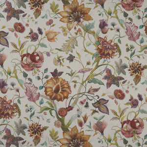 Delilah Culla Spice/Linen by Clarke And Clarke Fabric