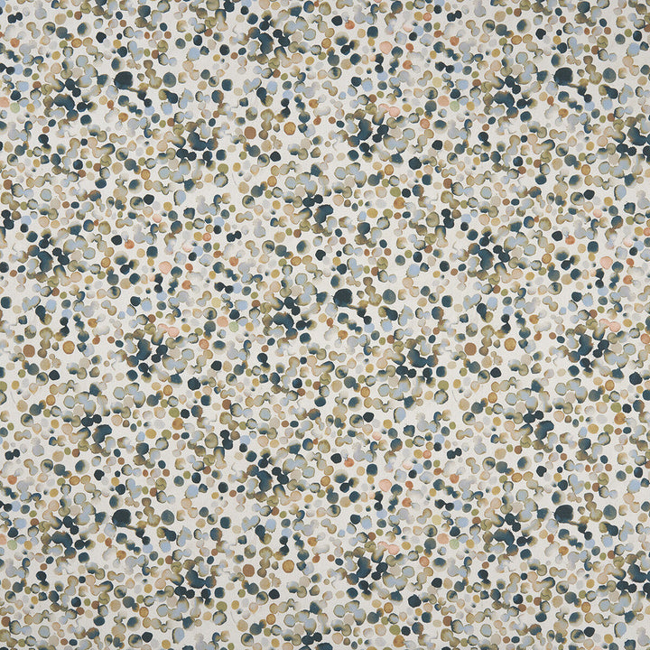 Droplet Cream by Clarke And Clarke Designer Fabric CLARKE & CLARKE COUNTRY GARDEN COTTON - 100% Spain MEDIUM Horizontal: 26.97 and Vertical: 26.97 54 - Swanky Fabrics -