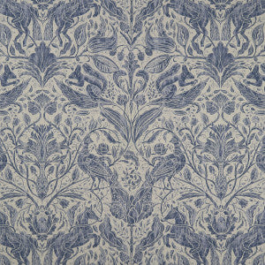 Forest Trail Ink by Clarke And Clarke Fabric