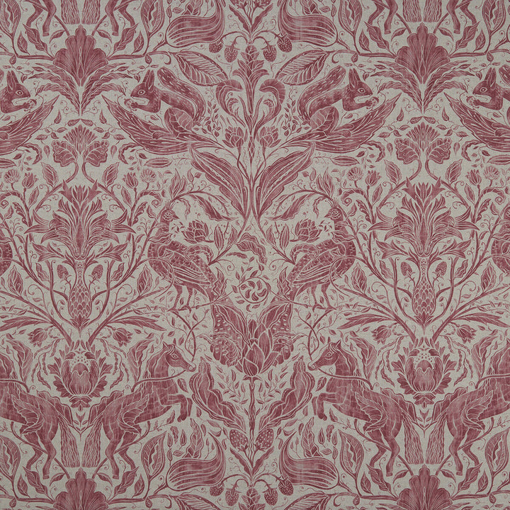 Forest Trail Raspberry by Clarke And Clarke Fabric Clarke And Clarke Fabric Forest Trail RaspberryFabric CLARKE & CLARKE COUNTRY GARDEN COTTON - 80%;POLYESTER - 20% Spain </p><p>Repeat: H: 26.97, V: 34.65 54 - Fabric Carolina -