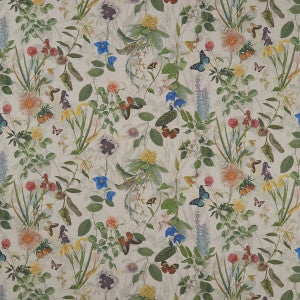 Secret Garden Linen by Clarke And Clarke Fabric