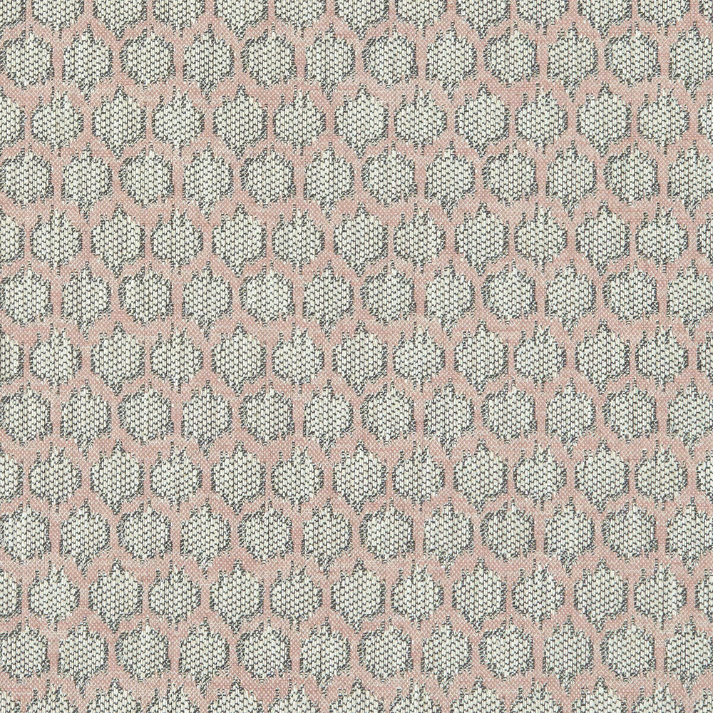 Dorset Blush by Clarke And Clarke Fabric CLARKE & CLARKE HERITAGE COTTON - 45%;VISCOSE - 44%;LINEN - 11% Turkey HEAVY Horizontal: 2.28 and Vertical: 2.24 54 - Fabric Carolina -