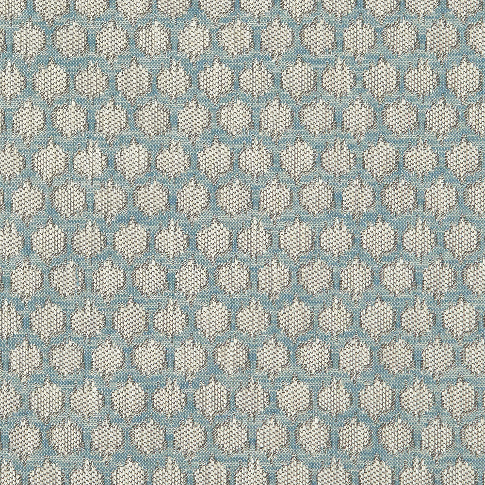Dorset Teal by Clarke And Clarke Fabric CLARKE & CLARKE HERITAGE COTTON - 45%;VISCOSE - 44%;LINEN - 11% Turkey HEAVY Horizontal: 2.28 and Vertical: 2.24 54 - Fabric Carolina -