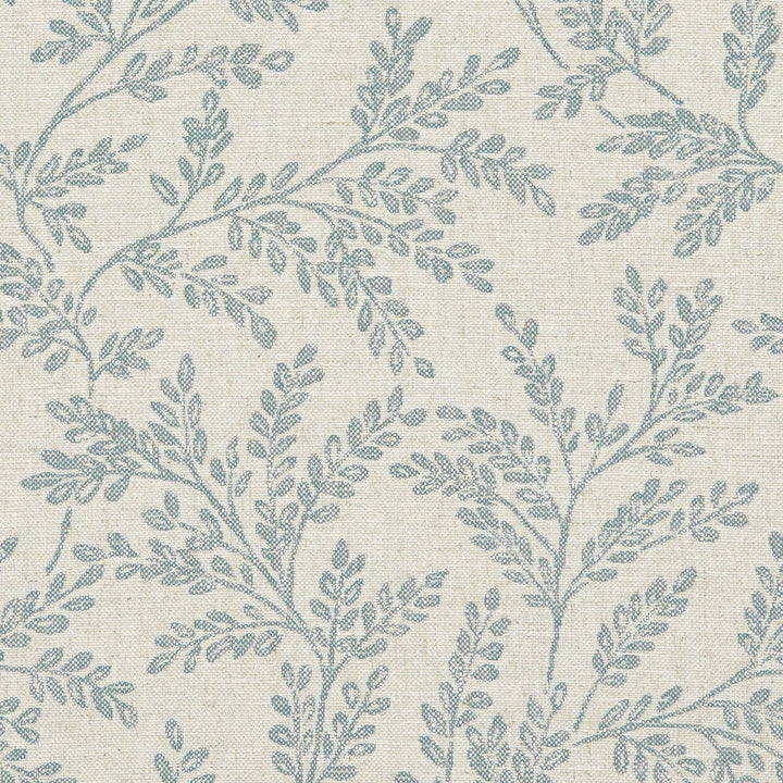 Ferndown Teal by Clarke And Clarke Fabric CLARKE & CLARKE HERITAGE COTTON - 45%;VISCOSE - 44%;LINEN - 11% Turkey HEAVY Horizontal: 13.78 and Vertical: 15.55 54 - Fabric Carolina -