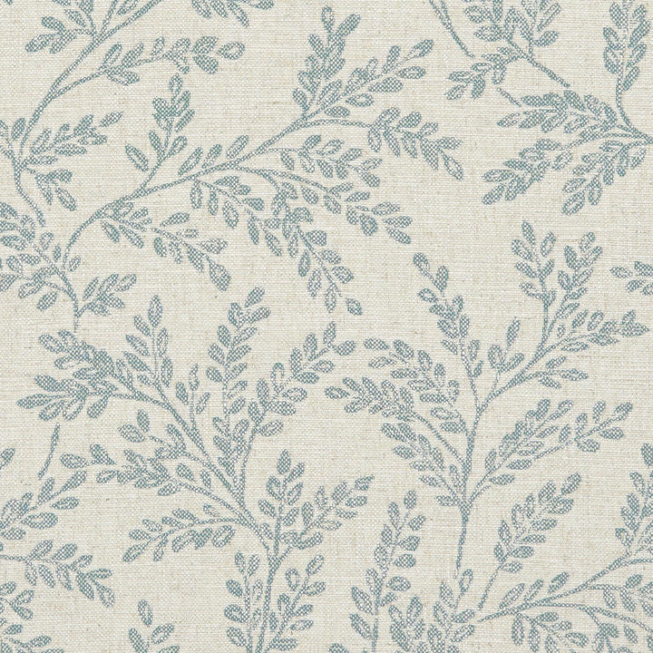 Ferndown Teal by Clarke And Clarke Designer Fabric CLARKE & CLARKE HERITAGE COTTON - 45%;VISCOSE - 44%;LINEN - 11% Turkey HEAVY Horizontal: 13.78 and Vertical: 15.55 54 - Swanky Fabrics -