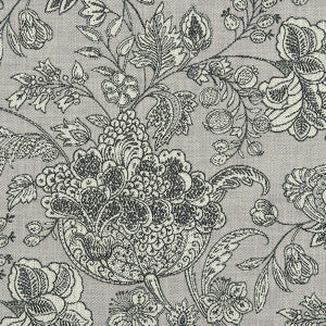 Woodsford Charcoal by Clarke And Clarke Fabric