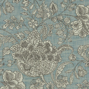 Woodsford Teal by Clarke And Clarke Fabric