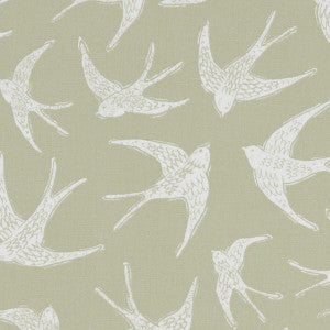 Fly Away Sage by Clarke And Clarke Fabric