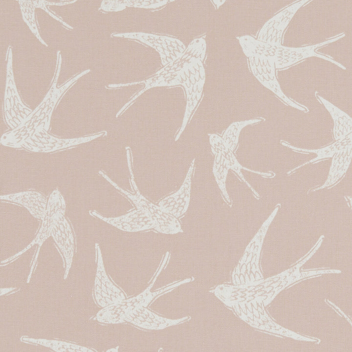 Fly Away Sorbet by Clarke And Clarke Fabric CLARKE & CLARKE LAND & SEA COTTON - 100% Turkey MEDIUM Horizontal: 17.99 and Vertical: 24.8 54 - Fabric Carolina -