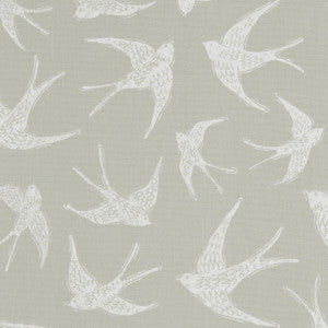 Fly Away Taupe by Clarke And Clarke Fabric