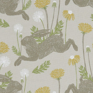 March Hare Linen by Clarke And Clarke Fabric
