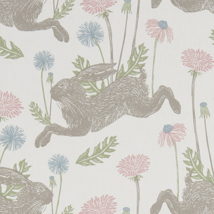 March Hare Pastel by Clarke And Clarke Fabric Clarke And Clarke Fabric March Hare PastelFabric CLARKE & CLARKE LAND & SEA COTTON - 100% Turkey </p><p>Repeat: H: 13.5, V: 12.4 54 - Fabric Carolina -
