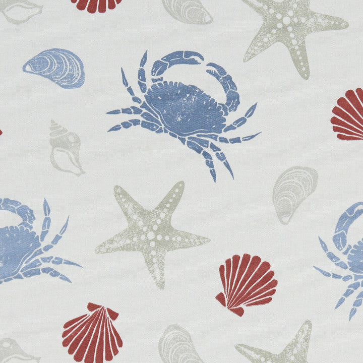 Offshore Marine by Clarke And Clarke Fabric Clarke And Clarke Fabric Offshore MarineFabric CLARKE & CLARKE LAND & SEA COTTON - 100% Turkey </p><p>Repeat: H: 13.5, V: 12.4 54 - Fabric Carolina -
