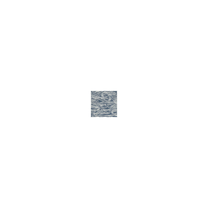 Surf Navy by Clarke And Clarke Fabric CLARKE & CLARKE LAND & SEA COTTON - 100% Turkey MEDIUM Horizontal: 13.5 and Vertical: 12.4 54 - Fabric Carolina -