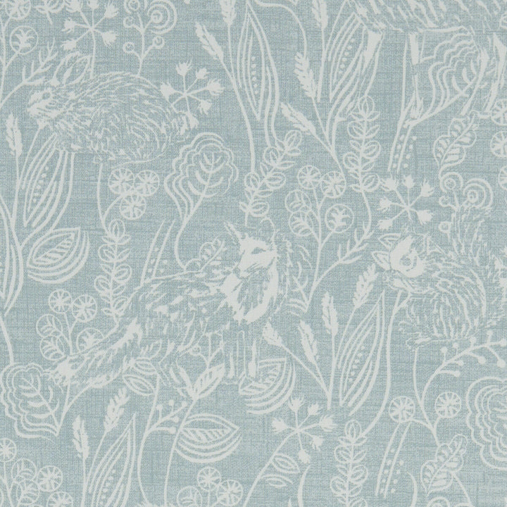 Westleton Duckegg by Clarke And Clarke Fabric CLARKE & CLARKE LAND & SEA COTTON - 100% Turkey MEDIUM Horizontal: 26.97 and Vertical: 15.94 54 - Fabric Carolina -