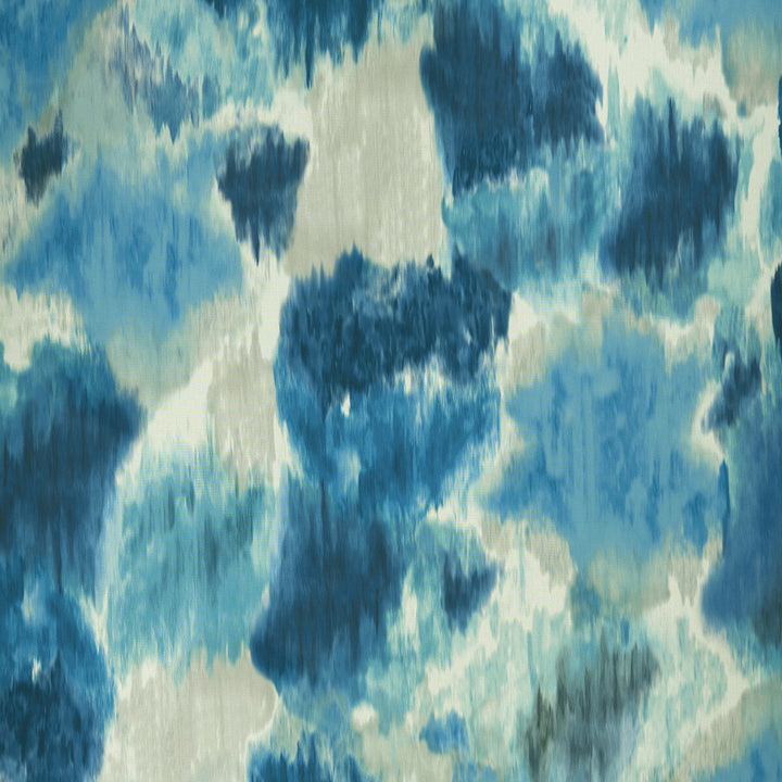 Cirro Indigo/Teal by Clarke And Clarke Fabric CLARKE & CLARKE ELEMENTA TREVIRA - 100% Turkey HEAVY Horizontal: 54.72 and Vertical: 47.24 117 - Fabric Carolina -