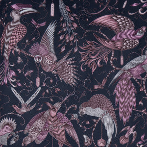 Audubon Velvet Pink by Clarke And Clarke Fabric