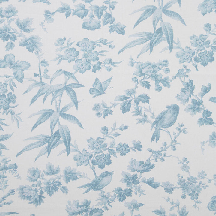 Amelia Seafoam by Clarke And Clarke Fabric CLARKE & CLARKE OASIS WP & FABRIC COTTON - 100% Spain MEDIUM Horizontal: and Vertical: 54.375 - Fabric Carolina -