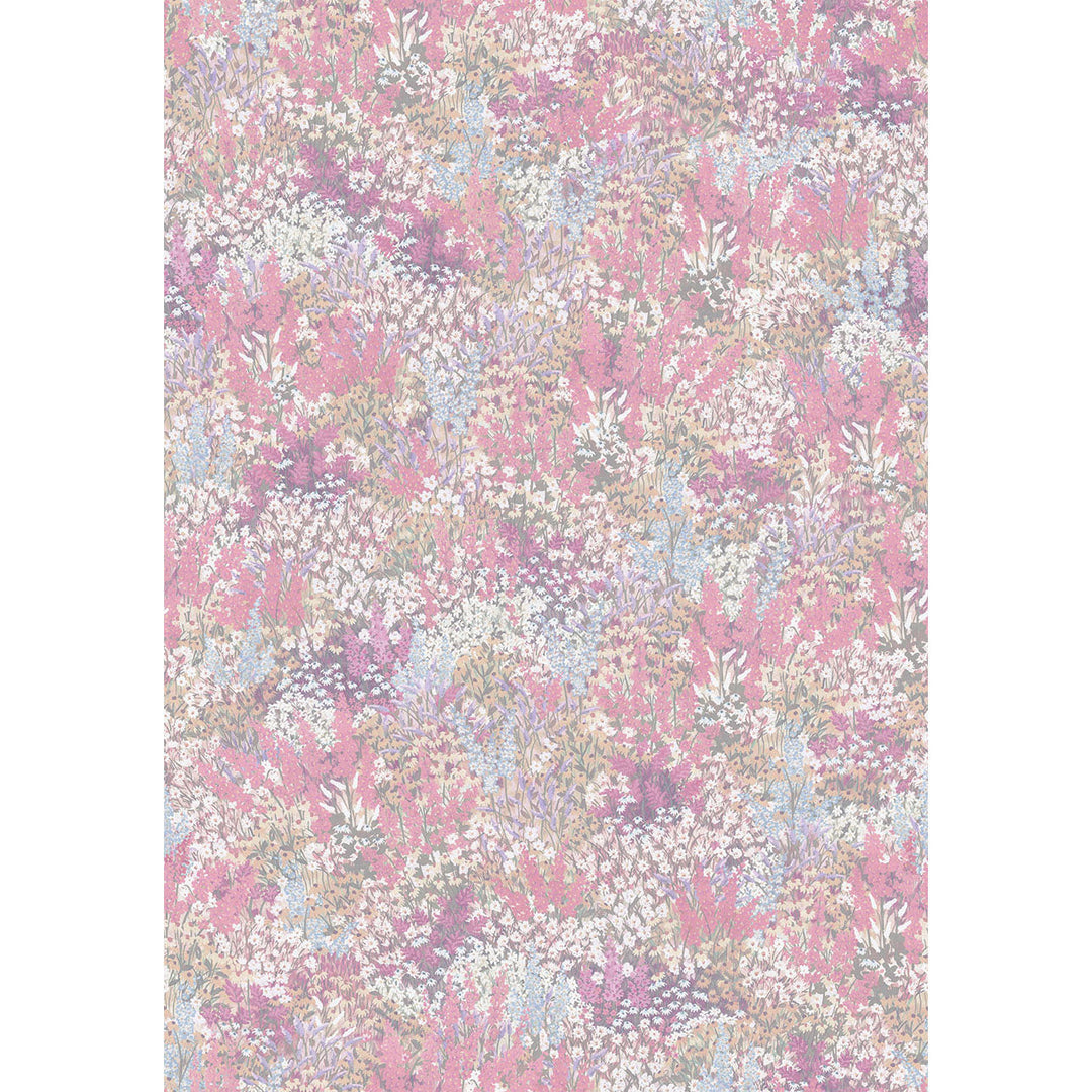 Petite Fleur Linen - Cerise By Cole & Son Fabric
