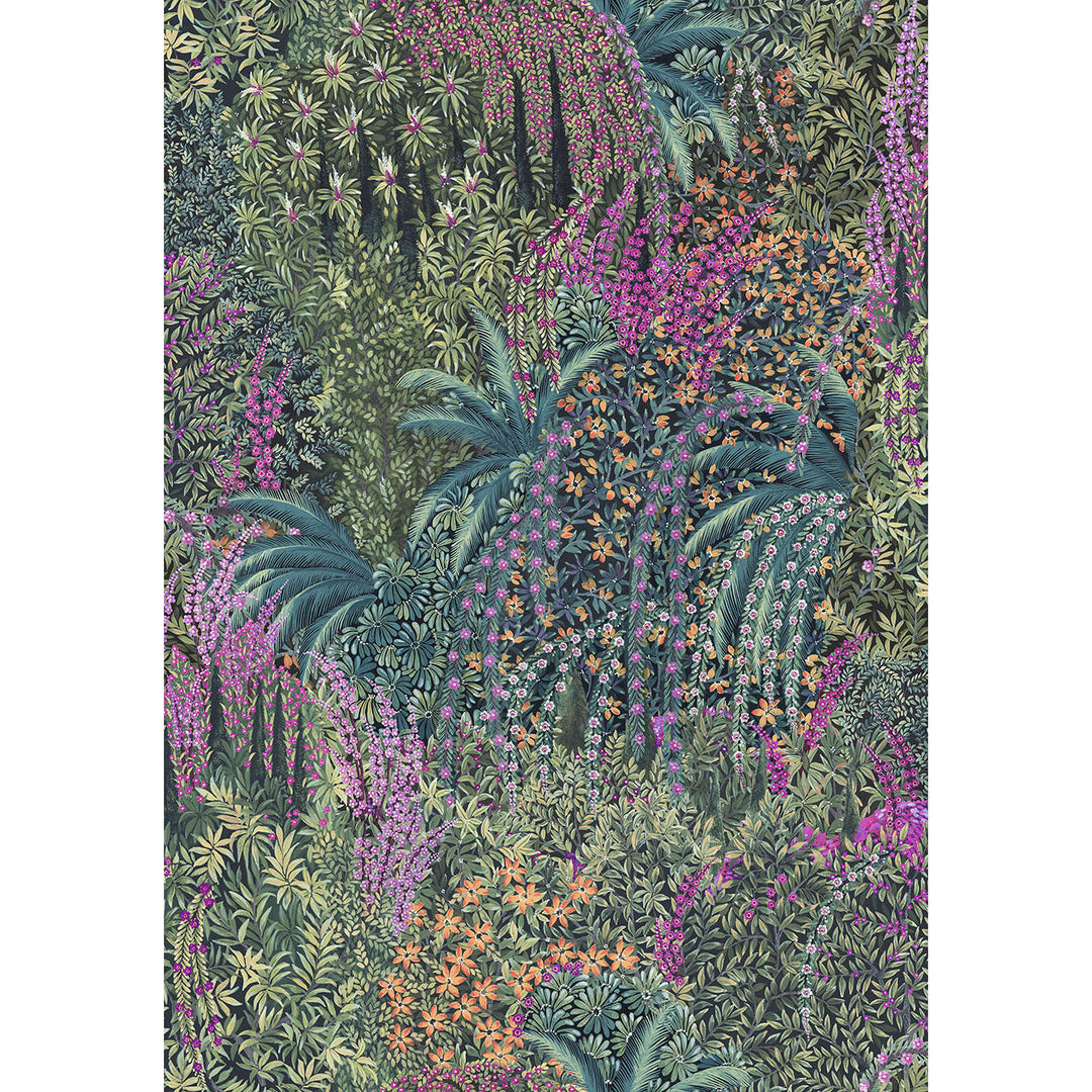 Cascade Linen - Teal By Cole & Son Fabric